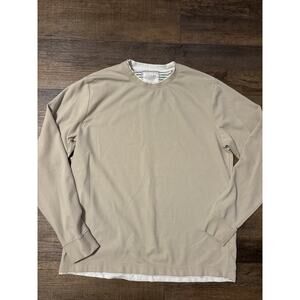 Cactus Man Ricky Singh Long Sleeve Ribbed Textured Shirt Men’s XL Layered Look